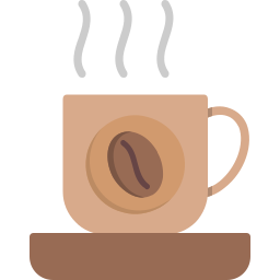 café quente Ícone