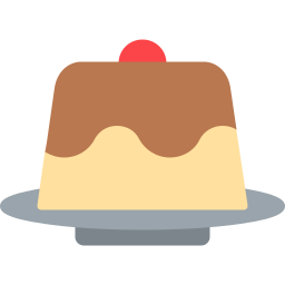 gâteau de lave Icône