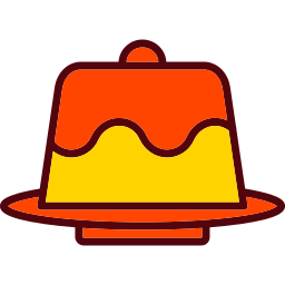 pastel de lava icono