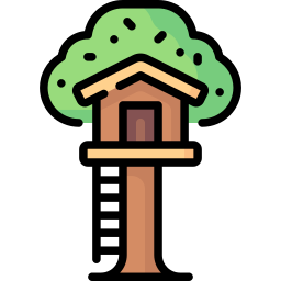 casa na árvore Ícone