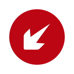 Down left arrow icon