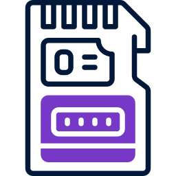 carte mémoire Icône