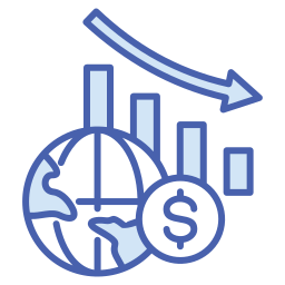 Recessão Ícone