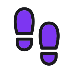 발자국 icon
