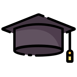 Graduation cap icon