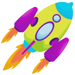 Rocket ship icon