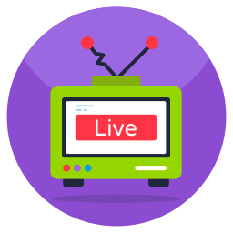 Live tv icon