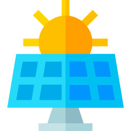 Solar panel icon