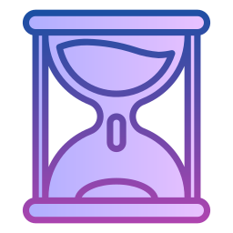 Hourglass start icon