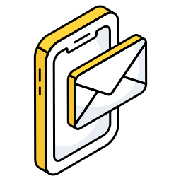 correo móvil icono