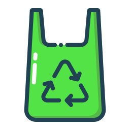 Мешок для мусора иконка