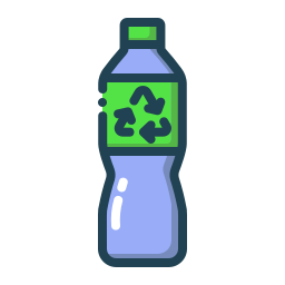 Переработка бутылки иконка