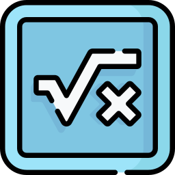 Square root icon