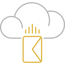 Cloud computing icon