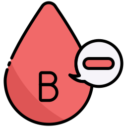 sangue tipo b Ícone