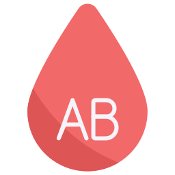 bloedgroep ab icoon
