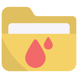 folder medyczny ikona