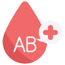 Blood type AB icon