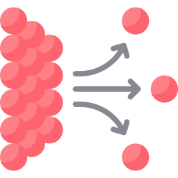 la diffusion Icône