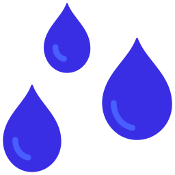 gotas de lluvia icono