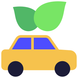 auto ecologica icona