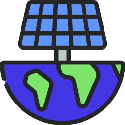 Solar power icon