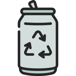 reciclar lata icono