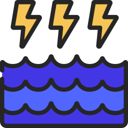 Énergie hydroélectrique Icône