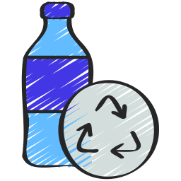 flasche recyceln icon