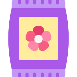 Semilla de flor icono