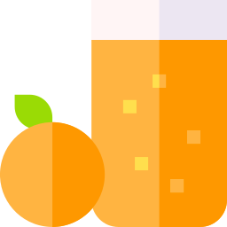 du jus d'orange Icône