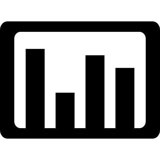 staafdiagram  icoon