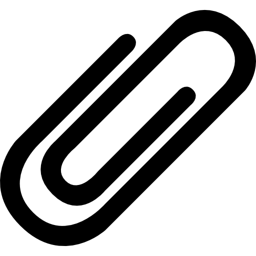 clip de papel  icono