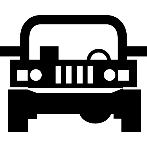4x4 Jeep vehicle  icon
