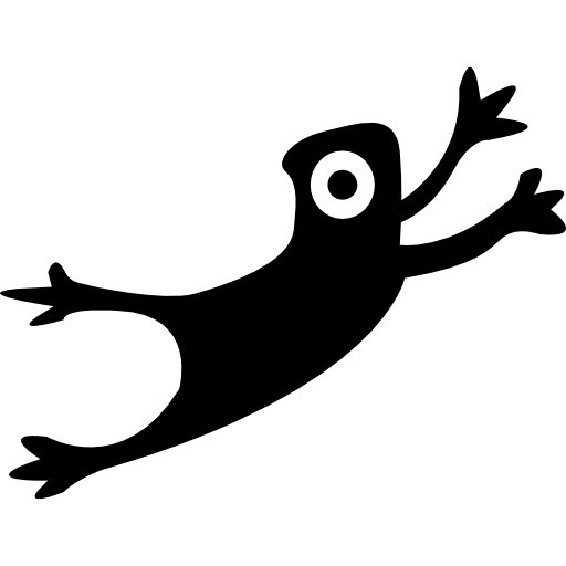 Jumping frog  icon
