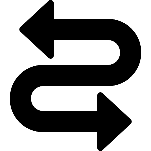Извилистая дорога  иконка