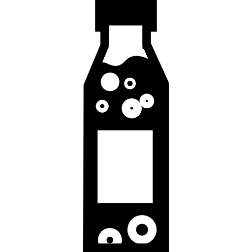 botella de bebida gaseosa  icono