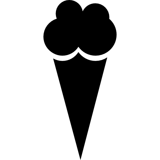cucurucho de helado  icono