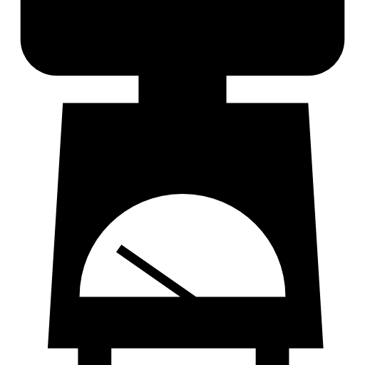 balanza de cocina  icono