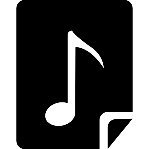 archivo musical  icono