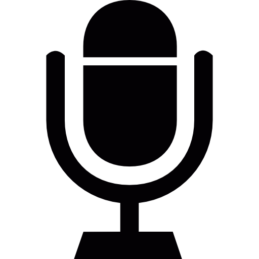 microfone de rádio  Ícone