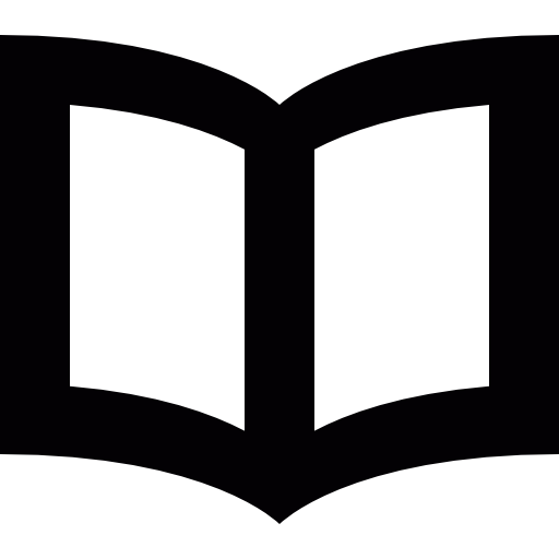 libro abierto  icono