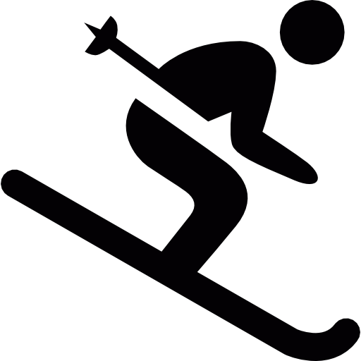 Лыжи крупье  иконка