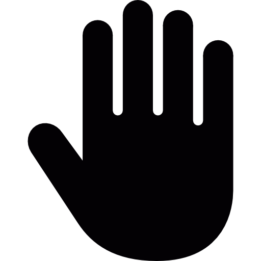 Palm of hand  icon