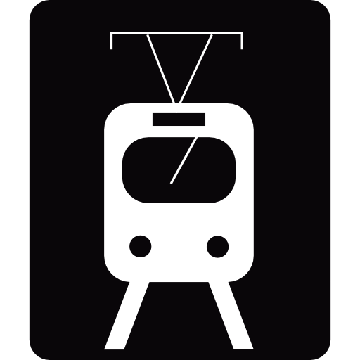 estación de ferrocarril  icono