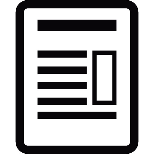 Text Document and image  icon