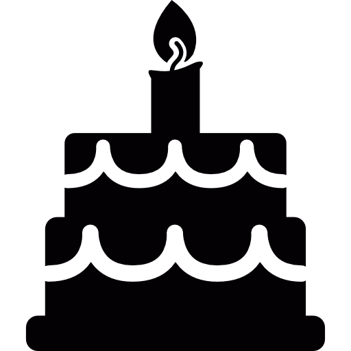 torta di compleanno  icona