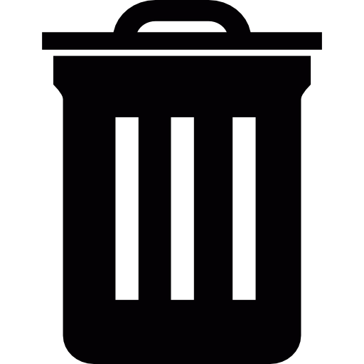pojemnik na śmieci  ikona