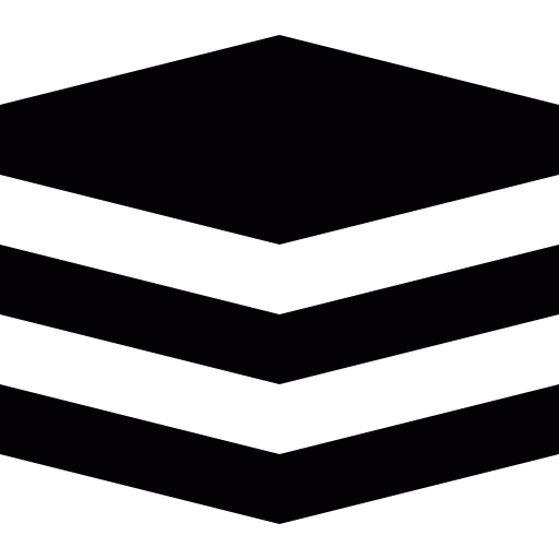 レイヤーのある立方体  icon