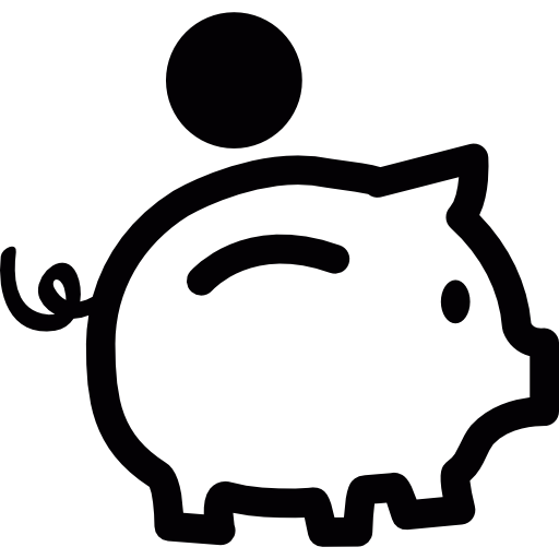 Piggy bank  icon
